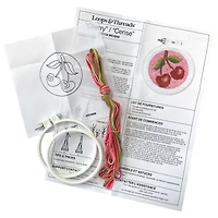 3.5" Cherry Punch Needle Kit by Loops & Threads®