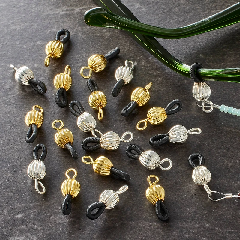 Gold & Silver Eyeglass Holders by Bead Landing©