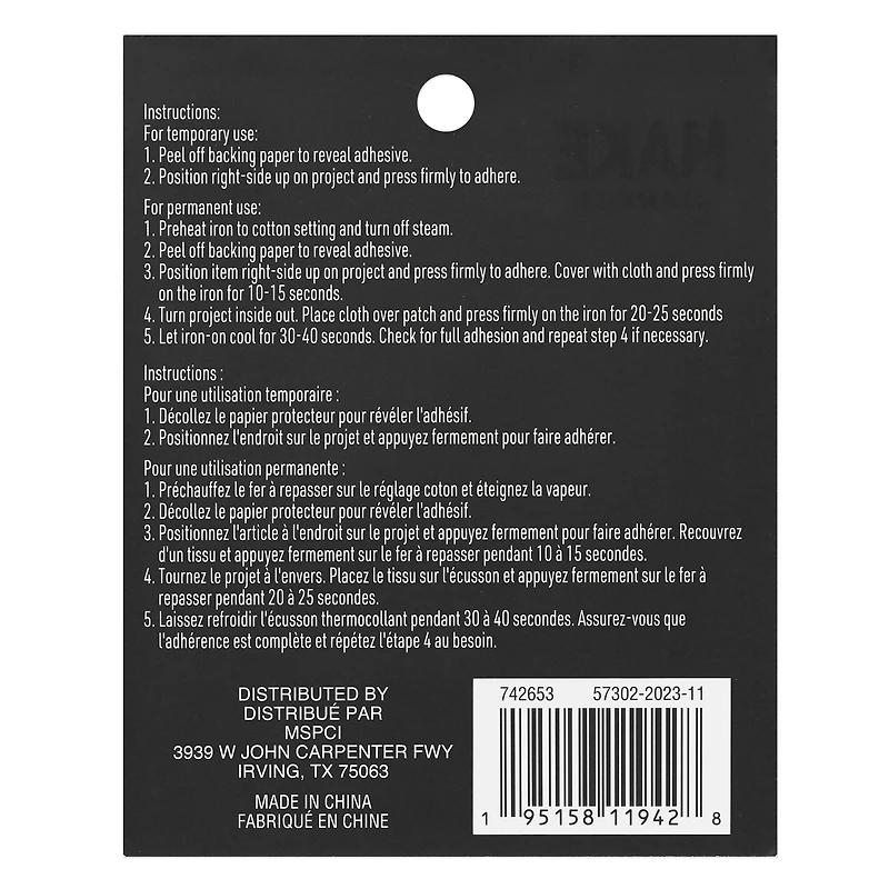 Iron-On & Adhesive Mushroom Embroidered Patch by Make Market®