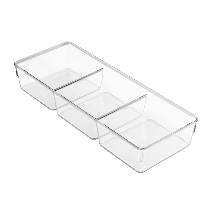 iDesign 3 Compartment Drawer Organizer