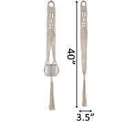 Flora Bunda 40" Macramé Plant Hanger