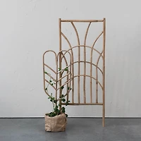 Hello Honey® 27.5" Natural Handmade Rattan Trellis