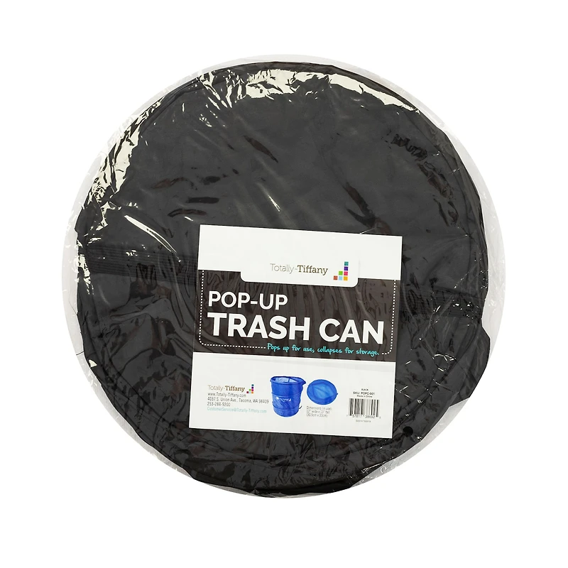 Totally-Tiffany™ 12'' Pop-Up Trash Can