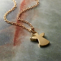 Charmalong™ 14K Gold Plated Angel Charm by Bead Landing™