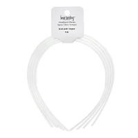 8mm Clear Plastic Headband Blanks, 4ct. by Bead Landing™