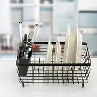 Kitchen Details Black Flat Wire Dish Rack