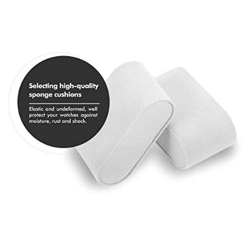 Obsidian Black Hexa Leather Watch Box