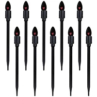 10ct. Purple C9 Bulb Halloween Pathway Markers