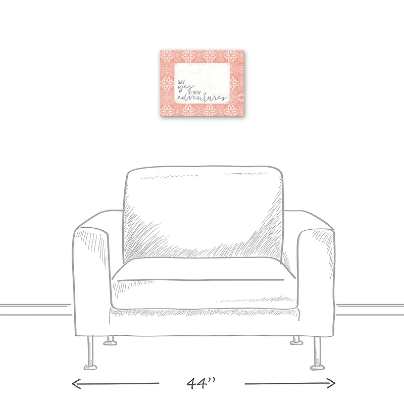 Say Yes To Adventures 14" x 11" Canvas Wall Art