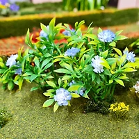 Miniature Blue Flower Plat by Make Market®
