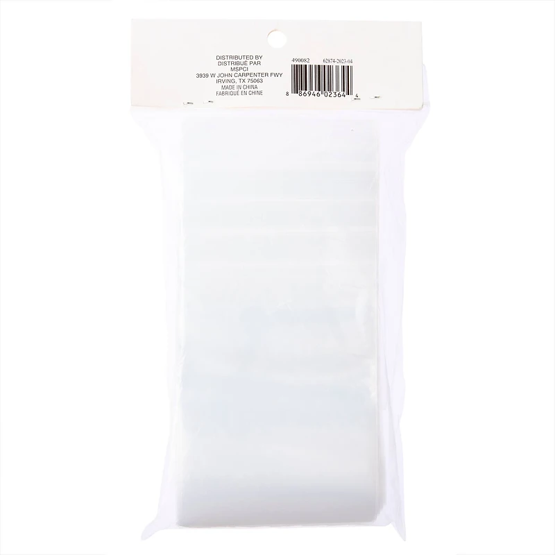 3" x 4" Resealable Zip Bags By Bead Landing™