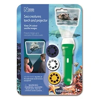 Brainstorm Toys Natural History Museum Sea Creatures Flashlight & Projector