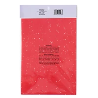 Red Glitter Snow Tissue Paper, 24ct. by Celebrate It™