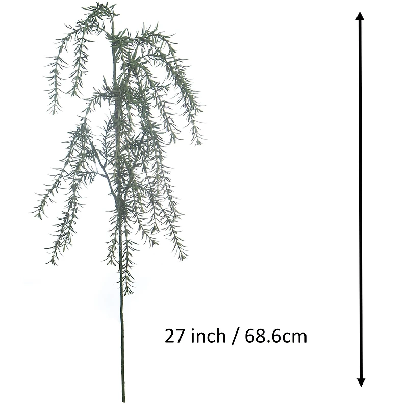 27" Dark Green Hanging Rosemary Stem by Ashland®