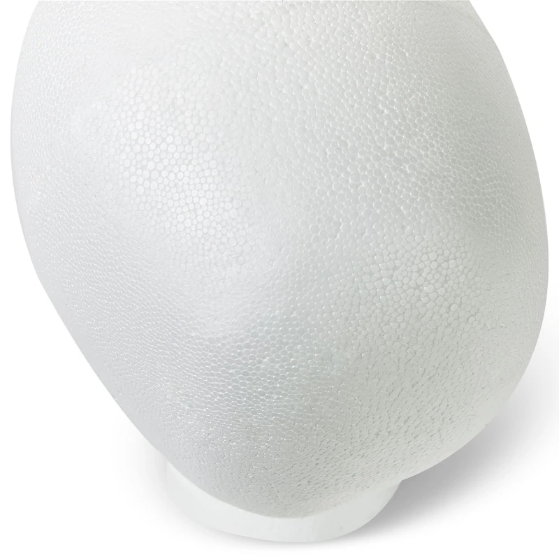 12 Pack: FloraCraft® SmoothFōM® White Foam Faceless Head
