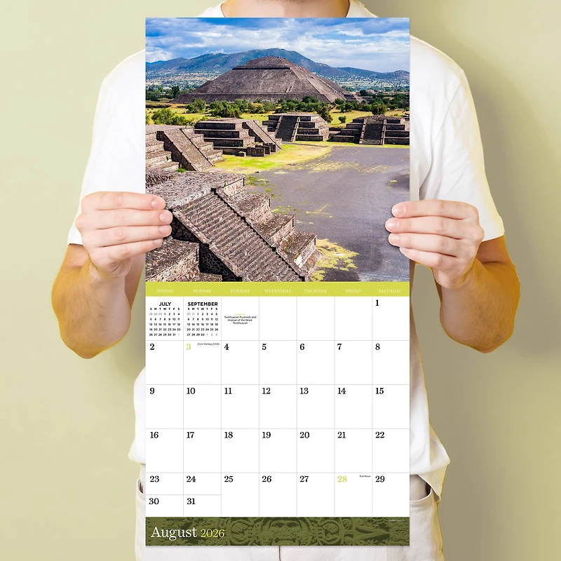 2026 Mexico Wall Calendar