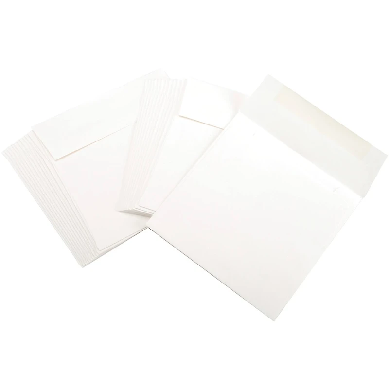 Leader Paper Products 6" x 6" Natural Envelopes, 25ct.