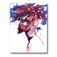 Designart - Handsome African Man Fashion Portrait of Young Guy