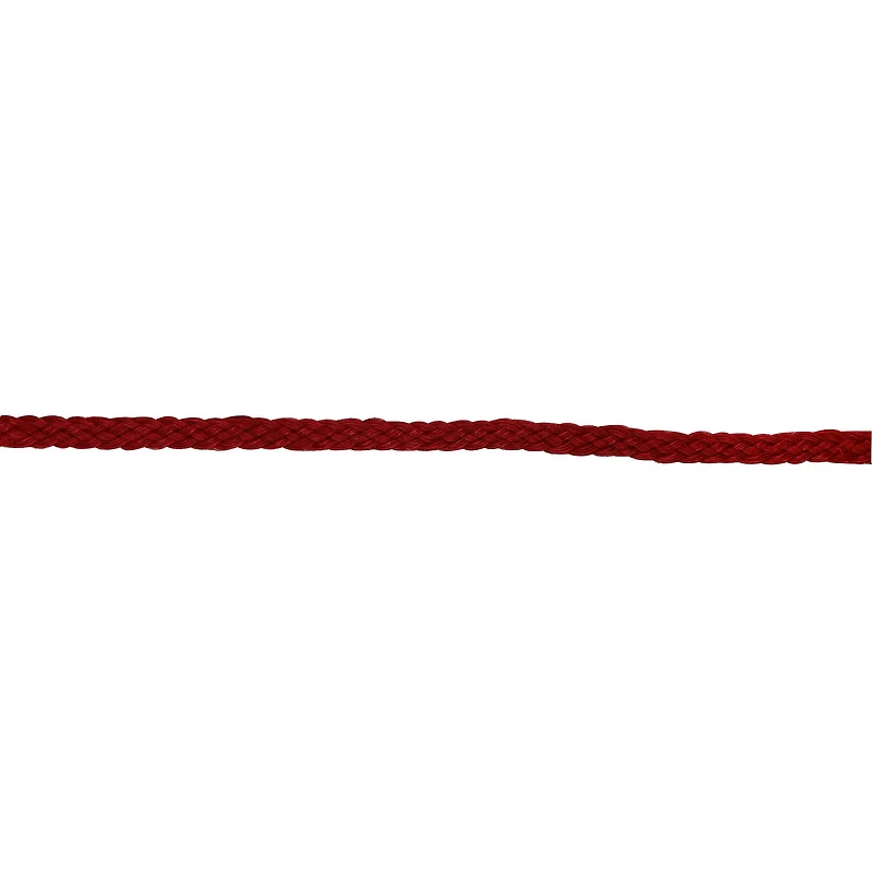 3/10" x 30ft. Burgundy Jute Braid Trim Ribbon by Celebrate It®