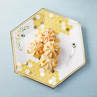 Kate Aspen® 9" Sweet As Can Bee Paper Plates, 32ct.
