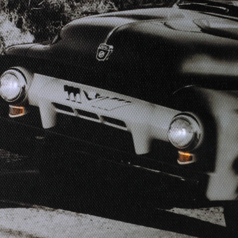 LED Older Model Ford Truck Canvas Wall Art