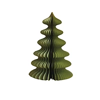 Hello Honey® 18" Mint Green Paper Folding Honeycomb Tree with Gold Glitter