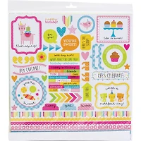 Doodlebug Design Inc.™ Petite Prints Hey Cupcake 12" x 12" Cardstock