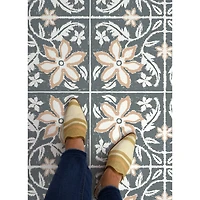 FloorPops Lillium Peel & Stick Floor Tiles