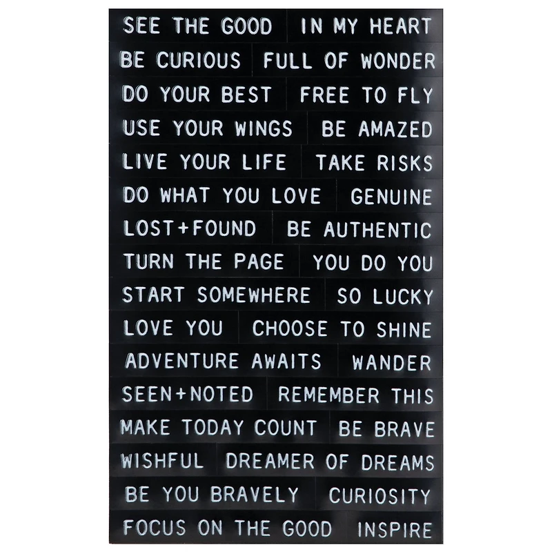 Tim Holtz® Idea-Ology® Sentiments Label Stickers