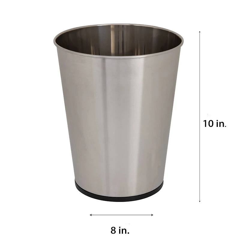 Bath Bliss Stainless Steel Trash Can