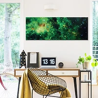 American Art Décor™ 48" NASA Stellar Ending Glossy Lacquer Canvas Art Print Panel