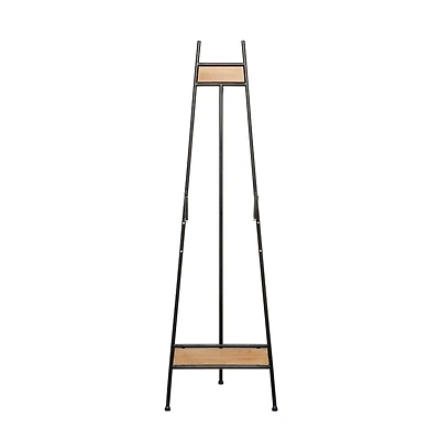 52" Black Iron Industrial Easel