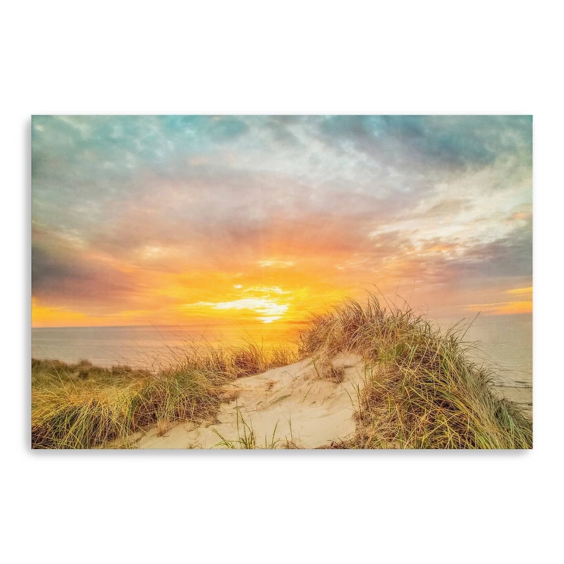 Sunset over The Dunes Canvas Giclee