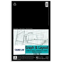 Canson® Artist Series Graph & Layout Paper Pad