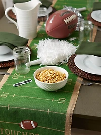 DII® Touchdown Print Jute Table Runner 14X74