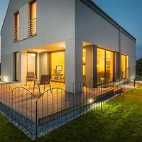 NEX™ Metal Panel Arch Garden Fence, 10ct.