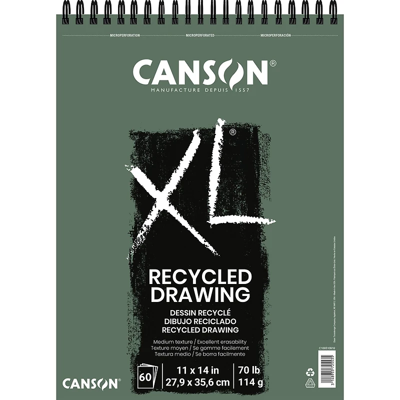 Canson® XL® Recycled Drawing Pad
