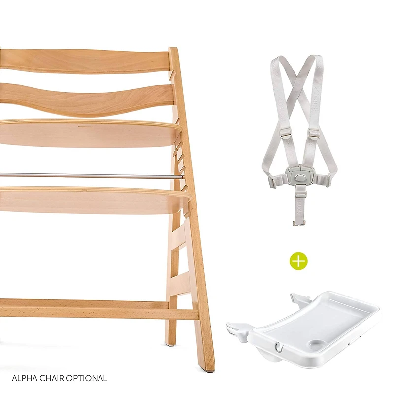 Hauck 3-in-1 Table Alpha Tray & 5-Point Harness Set