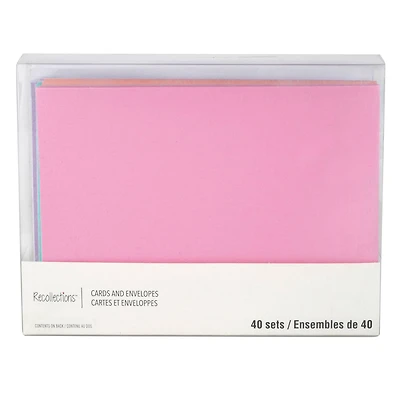 Shimmer Cards & Envelopes by Recollections™, 5" x 7"