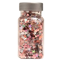 Rose Stars Specialty Polyester Glitter by Recollections™, 0.73oz.