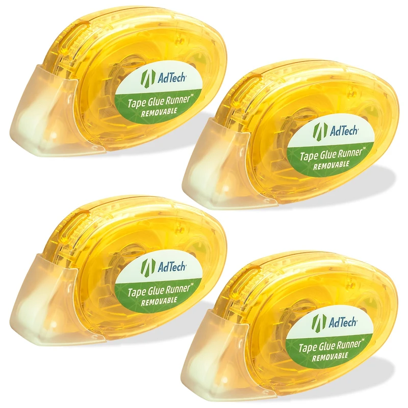 AdTech® Removable Tape Glue Runner™, 4ct.