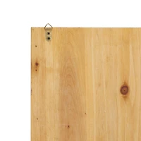 36" Brown Wood Traditional Magazine Rack Holder