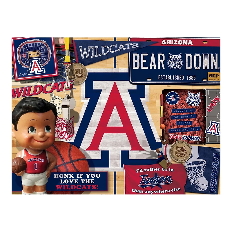 College Team Retro Series 500 Piece Puzzle