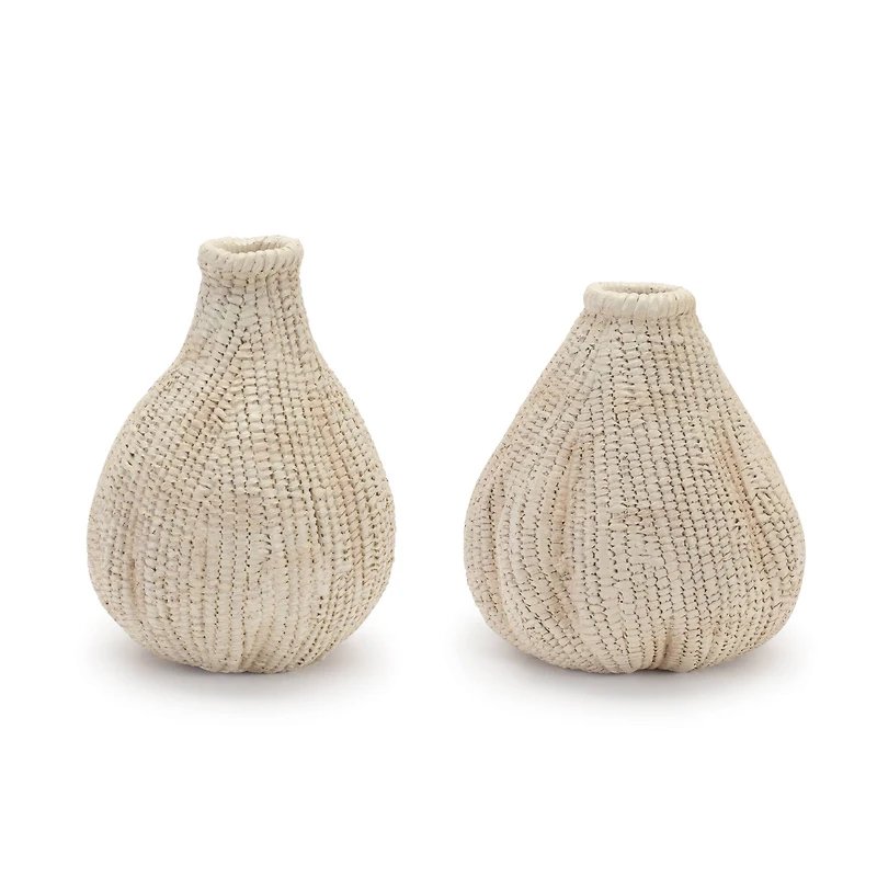 Distressed Bud Vases Set