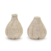 Distressed Bud Vases Set