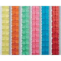 12ft. Rainbow Leaf Tissue Paper Garlands by Celebrate It™