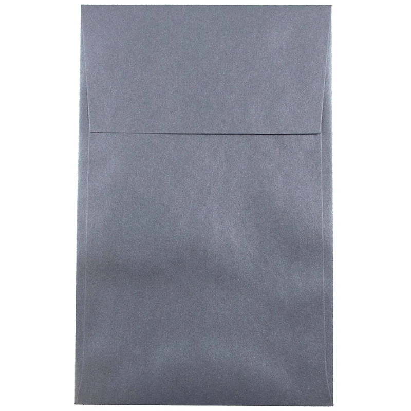 JAM Paper 6" x 9.5" Anthracite Stardream envelopes, 25ct.