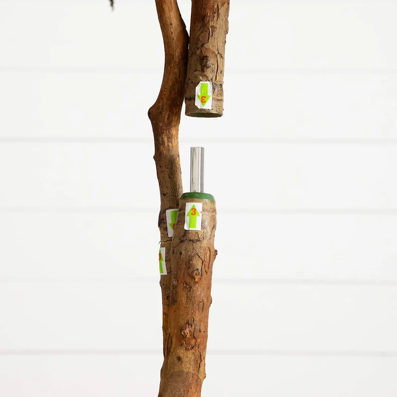 6ft. Artificial Halloween Black Willow Tree