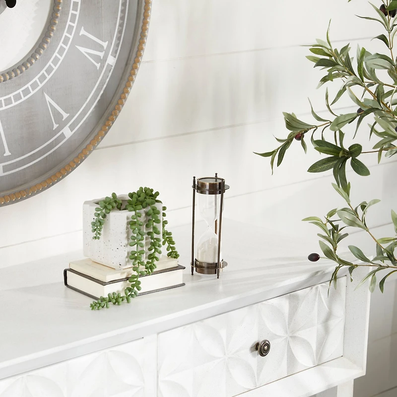 7" Brown Brass Traditional Timer