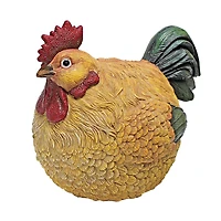 Design Toscano 7" Roly-Poly Ball of Chicken Statue